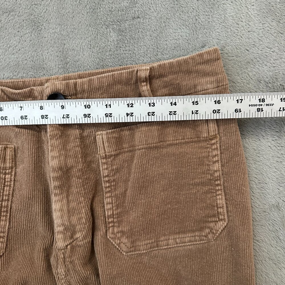 Quince Wide-Leg Corduroy Pants in Brown - Picture 3 of 6